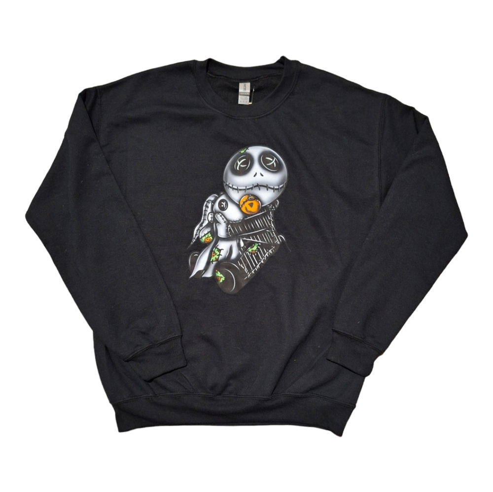 Skeleton Ragdoll Crewneck Sweater